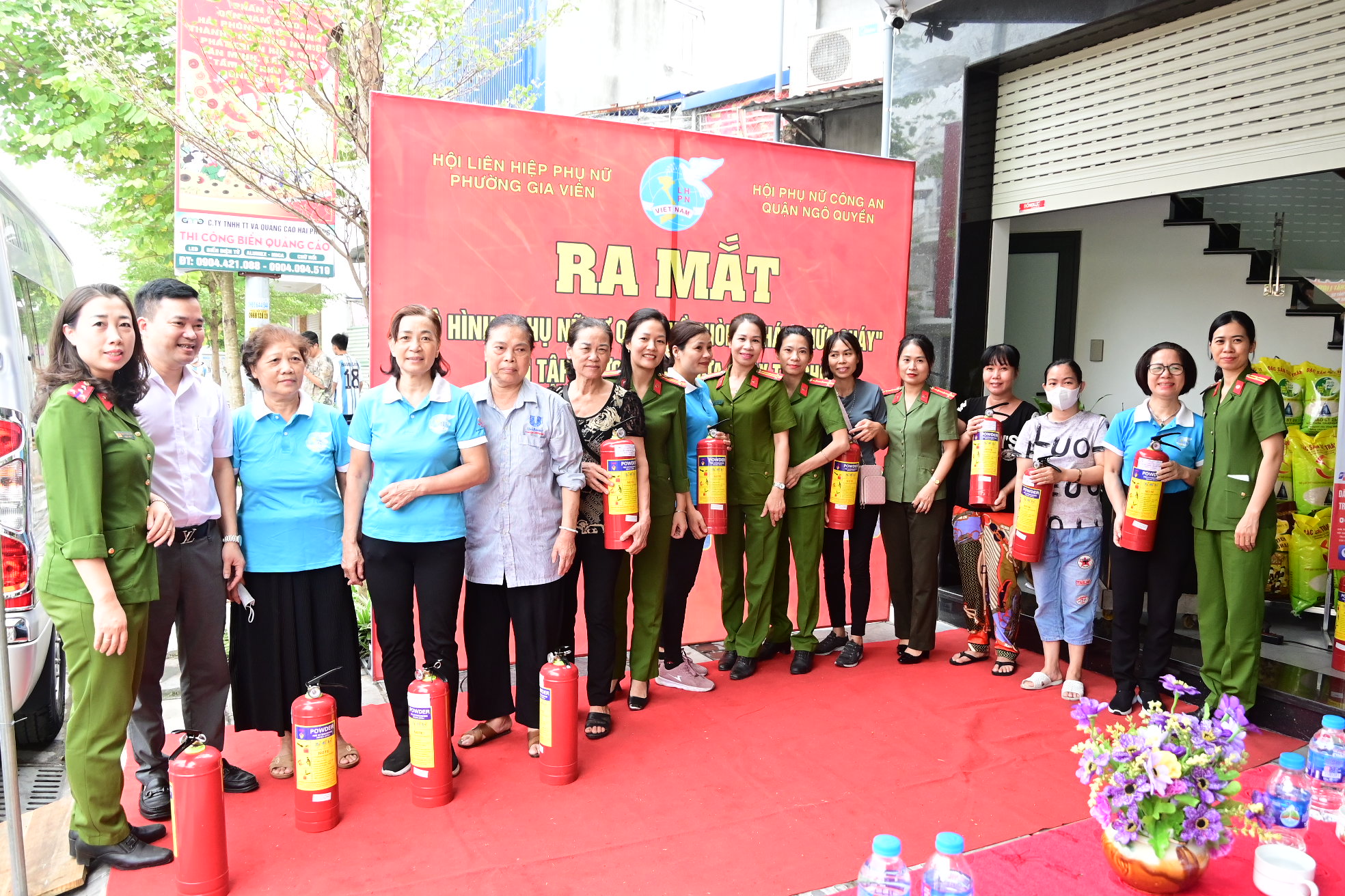 Hội phụ nữ Công an quận Ngô Quyền: Hỗ trợ xây dựng mô hình “Phụ nữ tự quản về PCCC”